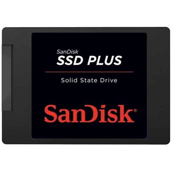 Sandisk 500Gb Ssd Plus 545Mb-505Mb-S SDSSDA-500G-G28 Sata 3 2.5" Harddisk ürün görseli 1