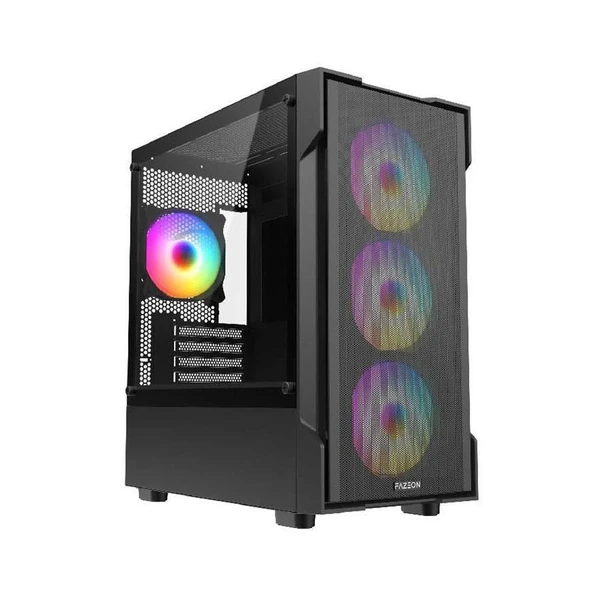 FAZEON F1 F1M650BBM Fanlı 650W Micro ATX Oyuncu Kasası ürün görseli 1