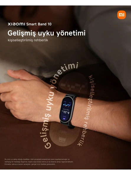 Xiaomi Smart Band 10 Gümüş - Resim 2