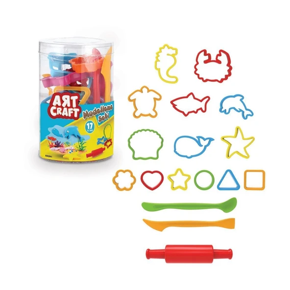 03291 , Art Craft Modelleme Seti 17 Parça / +3 yaş ürün görseli 1