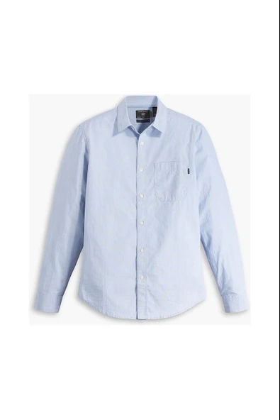 Casual Mavi Gömlek, Slim Fit Blue Blue S ürün görseli 1