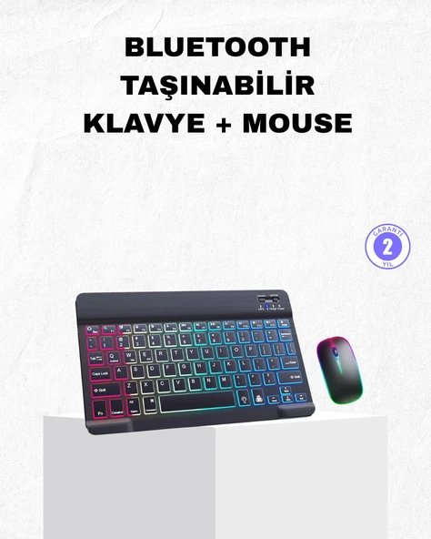 Rgb Aydınlatmalı Q Klavye Türkçe Karakter Destekli ürün görseli 1