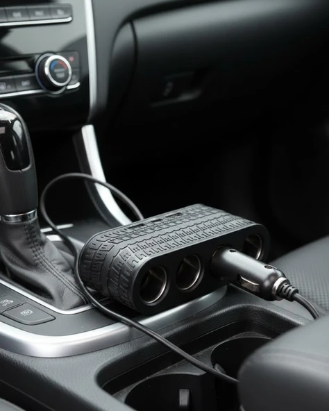 Araç Çakmak Çoklayıcı 4 Çıkışlı 2 Usb Ve Type C Girişli Çok Fonksiyonlu Şarj Ünitesi ürün görseli 1