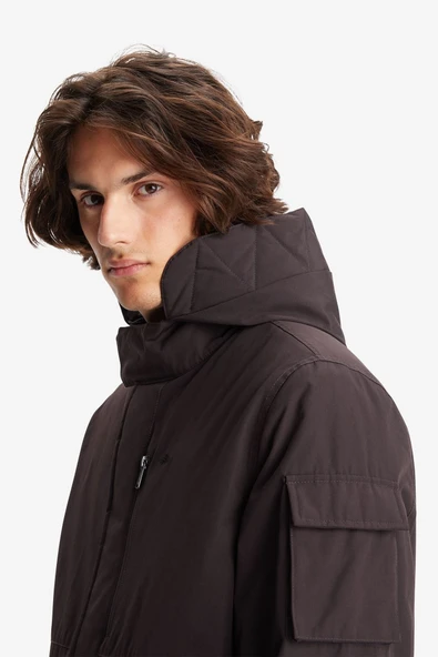 Rain Hoodie Black Black S - Resim 3