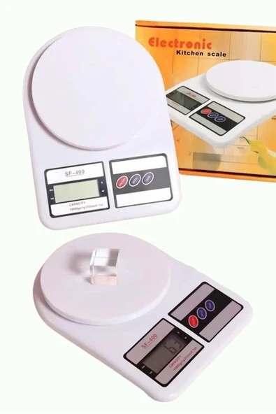 Yeni Nesil Taşınabilir Dijital Hassas Mutfak Tartısı Mutfak Terazisi Hassas Ölçüm 10 Kg ürün görseli 1