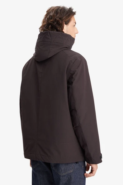 Rain Hoodie Black Black S - Resim 2