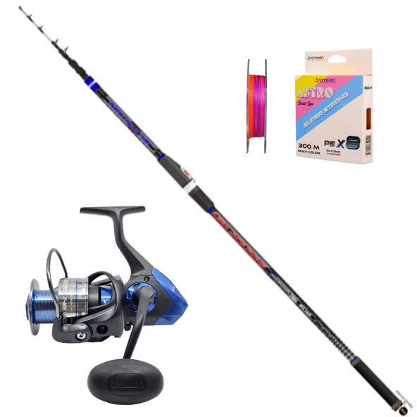 Okuma Safina 8000SW - Ryobi Shiro 400cm Surf Olta Seti ürün görseli 1