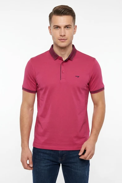 Erkek Polo Yaka Kısa Kollu Tişört Regular Kalıp T3000 BGL-ST05555 ürün görseli 1
