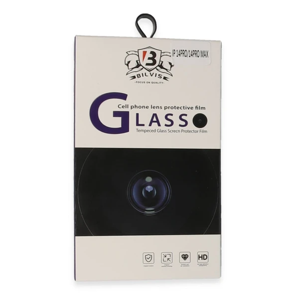 Apple İphone 15 Pro Max Bilvis Titan Kamera Lens - Siyah - Resim 3