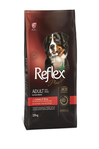 Reflex Plus Yetişkin Büyük Irk Kuzu Etli 18 Kg ürün görseli 1