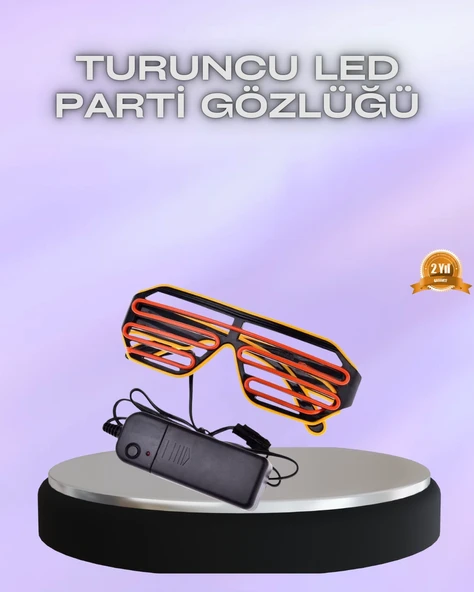 Parti Ve Festival İçin Led Işıklı Eğlence Gözlüğü ürün görseli 1