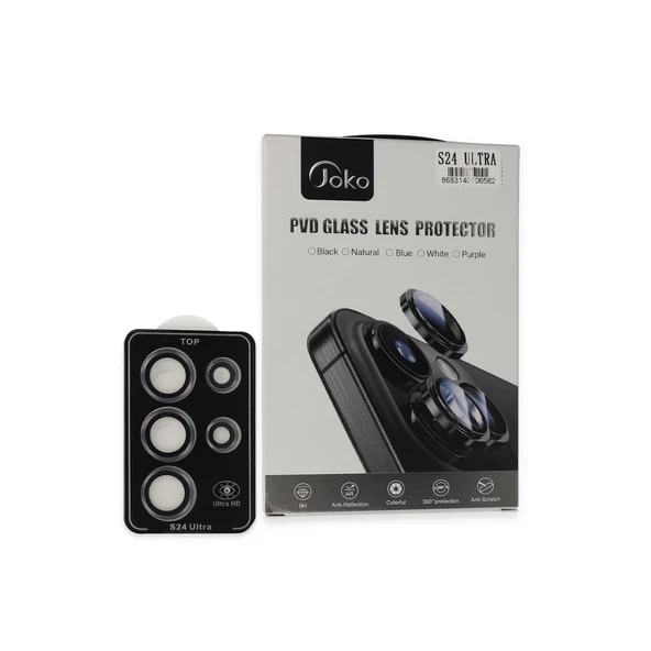Joko Samsung Galaxy S24 Ultra Pvd Metal Kamera Lens - Derin Mor ürün görseli 1