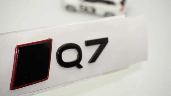 DK Tuning Q7 2025+ Bagaj Siyah Yazı Logo Arma Audi İle Uyumlu ürün görseli 1