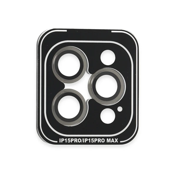 Joko Apple İphone 15 Pro Max Pvd Metal Kamera Lens - Gri ürün görseli 1