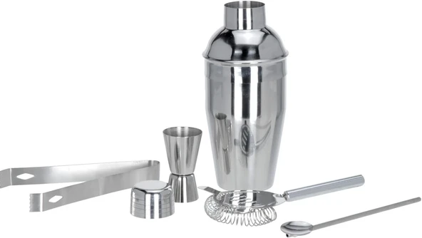 5 Parça Kokteyl Hazırlama Seti 550 Ml ürün görseli 1