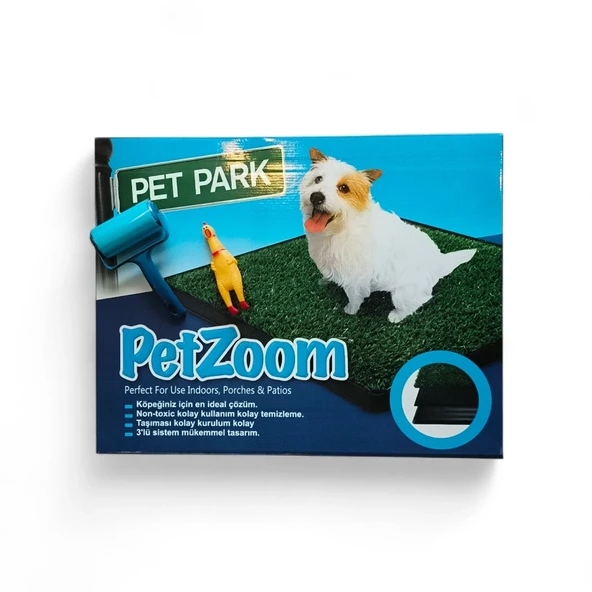 Büyük Pet Park Köpek Tuvalet Eğitim Seti – Evcil Dostunuz İçin Hijyenik Çözüm 1 Adet Çığlık Atan Ördek 1 Adet Yıkanabilir Rulo Hediye ürün görseli 1
