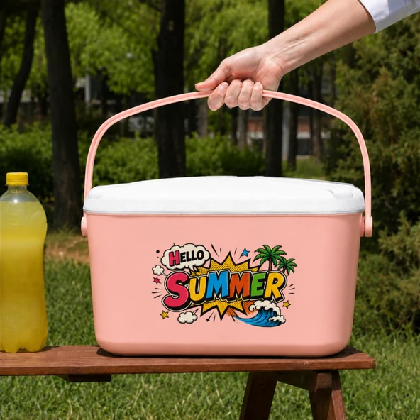 30 LT BUZZY RETRO BUZLUK TERMOS (1178 COOLER BOX) - Resim 3