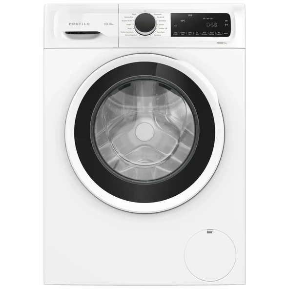 Profilo CGA242X3TR A Enerji Sınıfı 9 kg 1200 Devir Çamaşır Makinesi ürün görseli 1