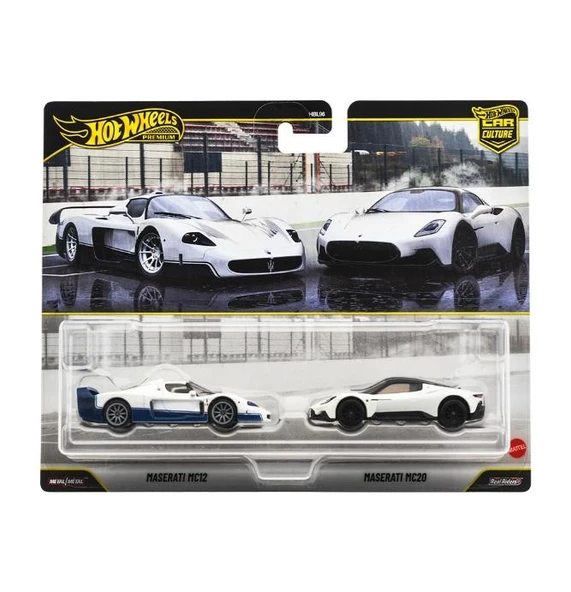 PTTAVM: 1:64 Hot Wheels Premium Car Culture 2'li Paket MASERATI