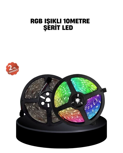 Smart Şerit LED Kumandalı USB Enerjili Suya Dayanıklı Dekoratif Aydınlatma ürün görseli 1