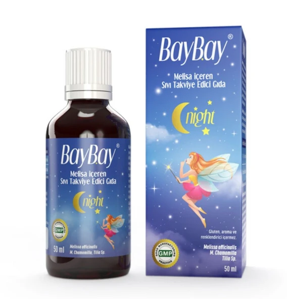 BayBay Night Melisa Papatya İçeren Damla 50ml ürün görseli 1