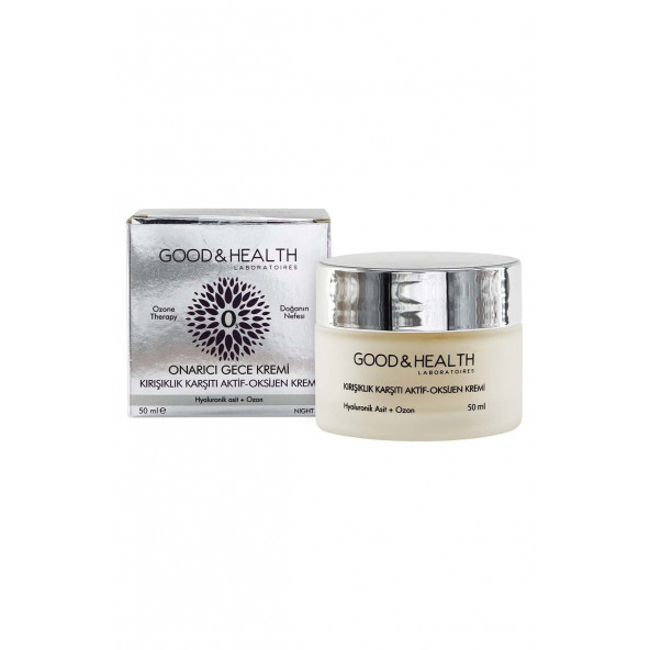 GOOD & HEALTH OZONE THERAPY KIRIŞIKLIK KARŞITI ONARICI GECE KREMİ 50 ML ürün görseli 1