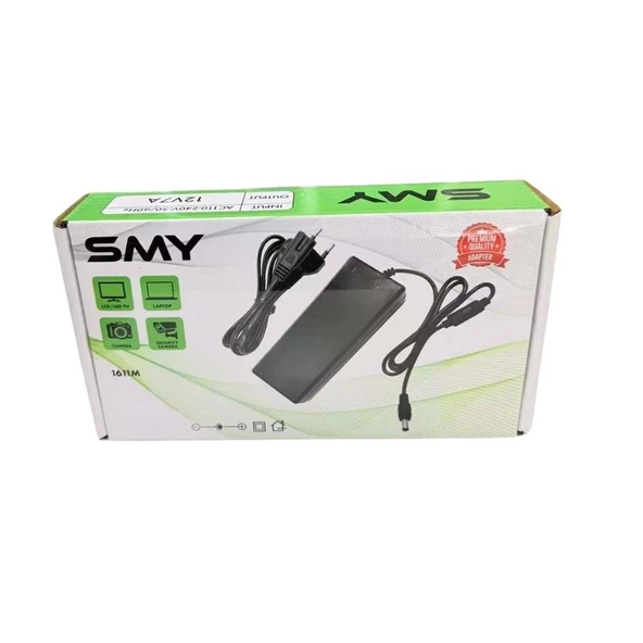 SMY 12V 7A 5.5x2.5mm Adaptör 1611M ürün görseli 1