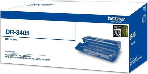 Brother DR-3405 HL-5000-5200-6200-6400 MFC-5700-5755-5900-6700-6900 50.000 Sayfa  Drum ürün görseli 1