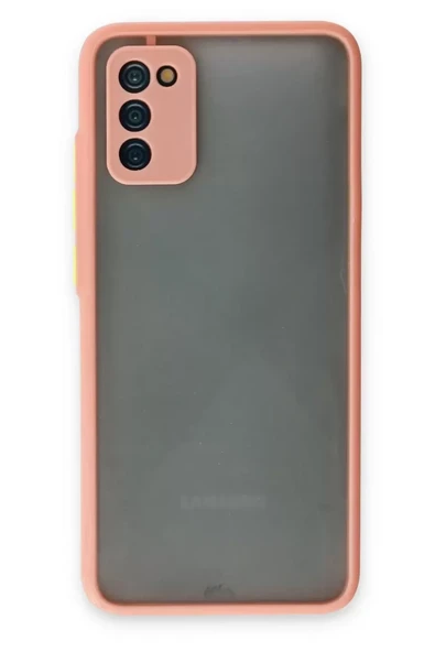 Newface Samsung Galaxy A02S Kılıf Montreal Silikon Kapak - Pembe ürün görseli 1