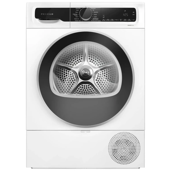 Profilo KM10611CTR E Enerji Sınıfı 10 kg Isı Pompalı Çamaşır Kurutma Makinesi ürün görseli 1
