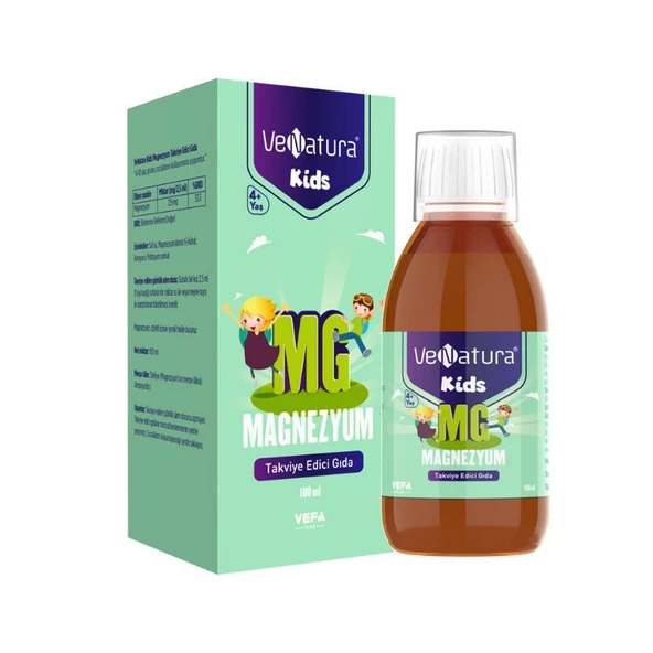 Venatura Kids Magnezyum Şurup 100 ml ürün görseli 1
