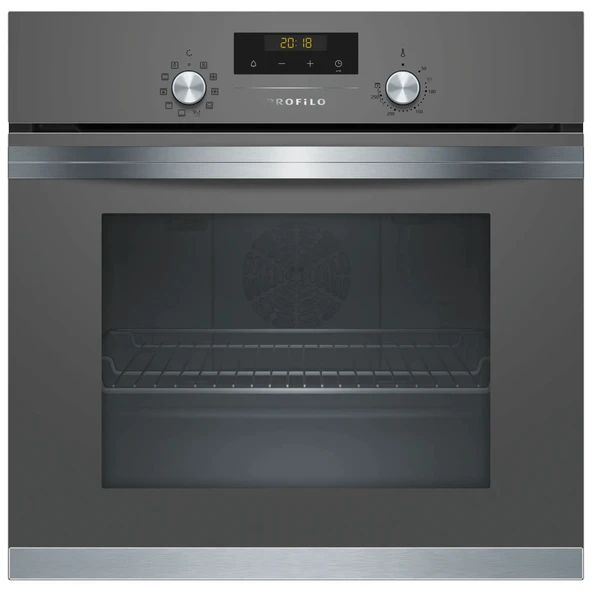 Profilo FRMA225G 66 Lt 8 Programlı Gri Ankastre Fırın ürün görseli 1