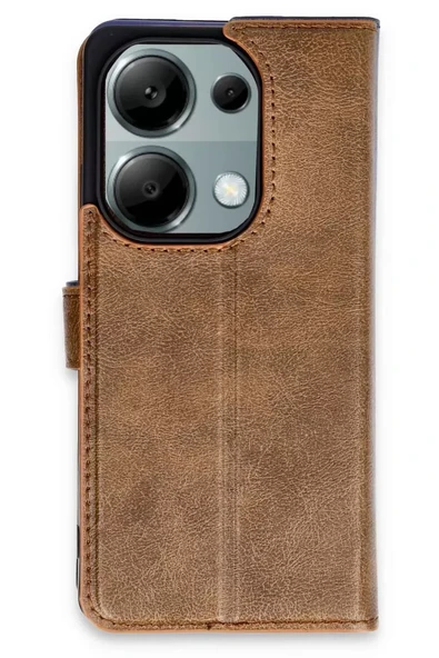 Newface Xiaomi Redmi Note 13 Pro 4G Kılıf Trend S Plus Kapaklı Kılıf - Taba ürün görseli 1