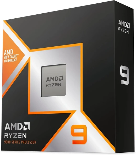 AMD Ryzen 9 9950X3D BOX 5.7GHz 16 Çekirdek 128MB Önbellek AM5 4nm Kutulu İşlemci ürün görseli 1