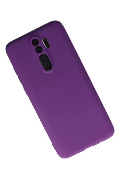 Newface Xiaomi Redmi Note 8 Pro Kılıf First Silikon - Mor - Resim 3