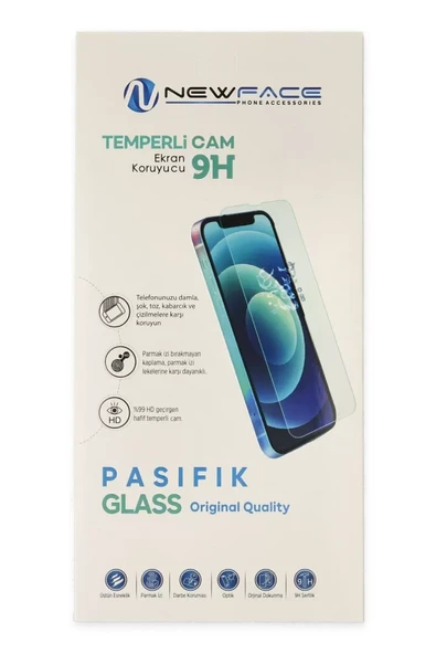 Newface Samsung Galaxy S26 Ultra Pasifik Cam Ekran Koruyucu - Şeffaf ürün görseli 1