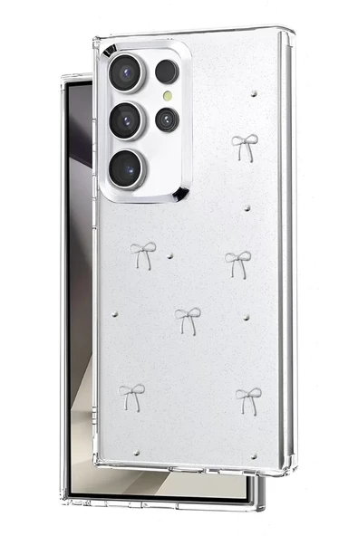 Newface Samsung Galaxy S25 Ultra Fiyonk Desenli Kapak - Desen 5 ürün görseli 1