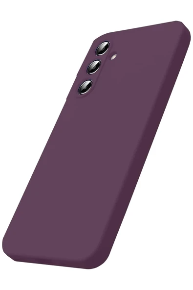 Newface Samsung Galaxy A37 5G First Silikon - Mürdüm - Resim 2