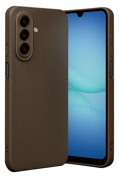 Newface Samsung Galaxy A57 5G Thermax Silikon Kılıf - Kahverengi ürün görseli 1