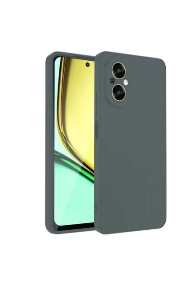 Newface Realme 12 Lite Kılıf First Silikon - Koyu Yeşil ürün görseli 1