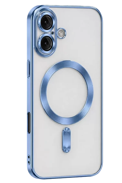 Newface Apple iPhone 16 Kılıf Kross Magneticsafe Kapak - Sierra Blue ürün görseli 1