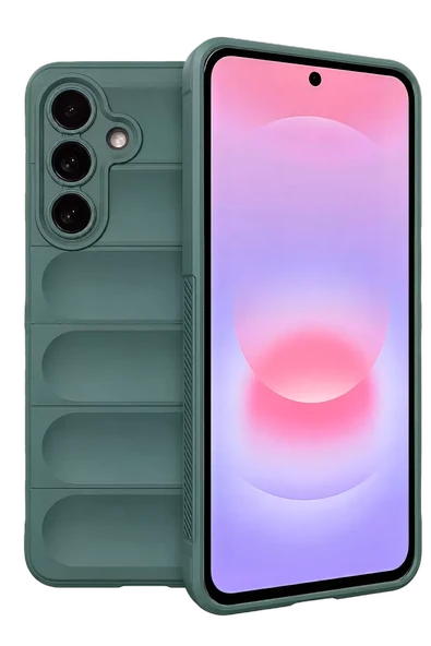 Newface Samsung Galaxy A37 5G Optimum Silikon - Koyu Yeşil ürün görseli 1