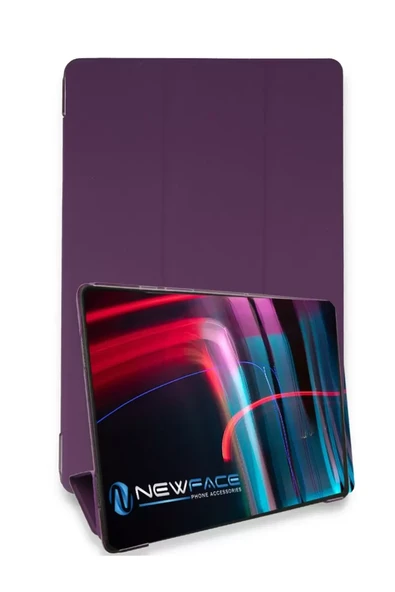 Newface Apple iPad Mini 3 Kılıf Tablet Smart Kılıf - Mor ürün görseli 1