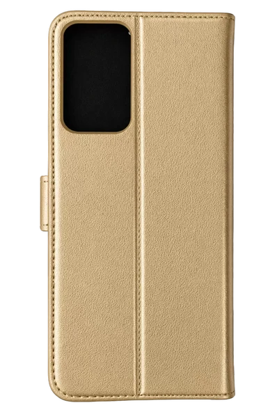 Newface Samsung Galaxy A91 / S10 Lite Trend S Plus Kapaklı Kılıf - Gold ürün görseli 1