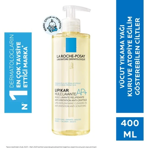 La Roche Posay Lipikar AP+ Vücut Yıkama Yağı 400 ml ürün görseli 1