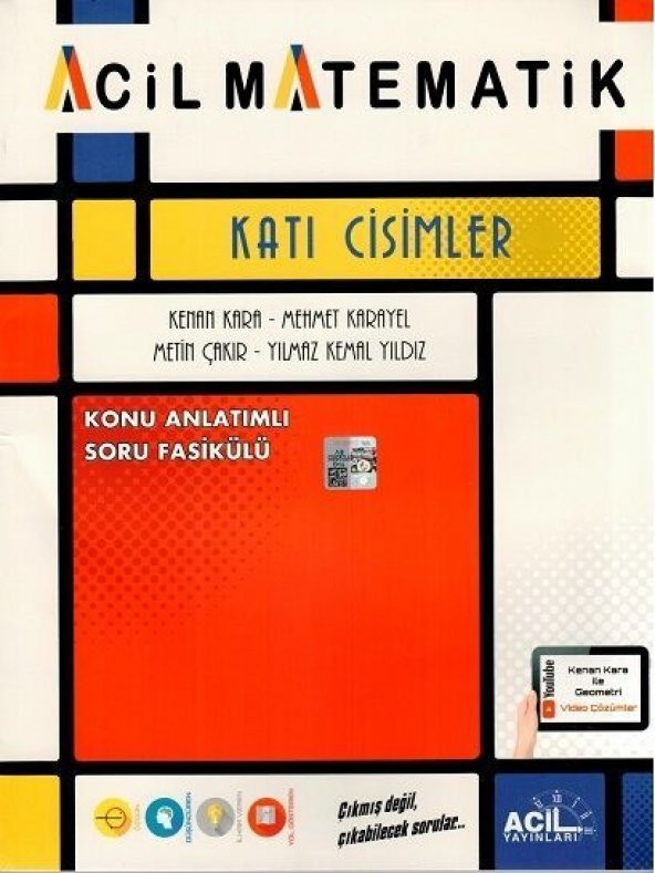 Katı Cisimler Konu Anlatımlı Soru Fasikülü Acil Yayınları ürün görseli 1