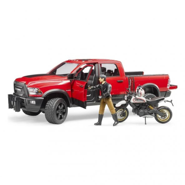 Bruder Ram 2500 Pickup Jet Ski Nakil Aracı ve Sürücüsü 02502 ürün görseli 1