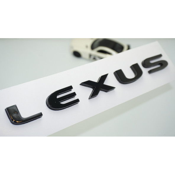 DK Tuning Lexus 2022+ Siyah ABS 3M 3D Bagaj Yazı Logo Arma ürün görseli 1