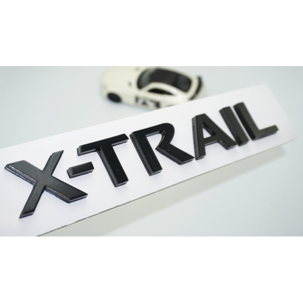 DK Tuning Nissan X-Trail Siyah ABS 3M 3D Bagaj Yazı Logo Arma ürün görseli 1