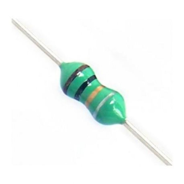 6.8 uH 1W 0510 Direnç Tip Bobin x 1 adet  (rf005) ürün görseli 1
